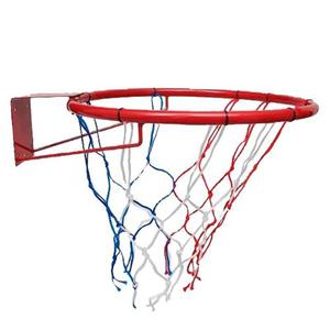 Aro Basket Basquet Con Red Nº7 45cm Hierro Ideal Niños!
