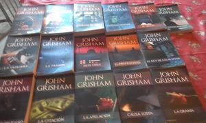 COLECCION DE NOVELAS DE JOHN GRISHAM