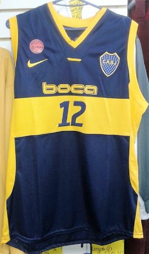 Camiseta De Boca Jrs Basquet , Se Realizan Envíos