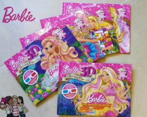 Colección cuentos de barbie para niñas
