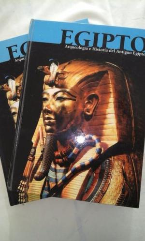 DOS LIBROS DE ARQUEOLOGIA E HISTORIA DEL ANTIGUO EGIPTO