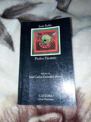 Libro: Pedro Páramo (Juan Rulfo)