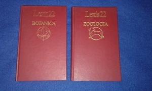 Libros de botánica y zoología