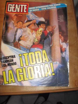 Lote 2 Revistas Mundial 86 - Argentina Campeón