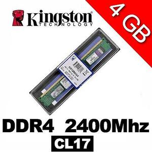 Memoria Kingston Ddr4 4Gb Mhz CL17