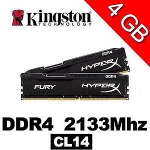 Memoria Kingston HyperX Fury DDR4 4Gb Mhz CL14