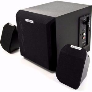 Parlantes Edifier Xw Rms Woofer Madera Negro