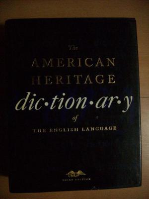 "The American Heritage Dictionar.y of The English Language"