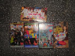 VHS y CD chiquititas