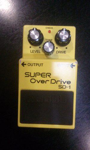 Vendo Boss Sd-1 Super Overdrive / Permuto Por Delay O Eq