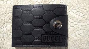 BILLETERA DE CUERO GUCCI