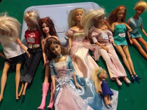 Barbie originales muy cuidadas con accesorios