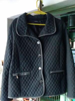 CAMPERA MATELASEE TALLE 5 GRIS - IMPECABLE !!!!