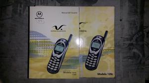 Caja Y Manual Original Celular Motorola 120c