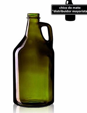Growlers Botellon De 1.9 Lt Cerveza (tapa Metalica Incluida)