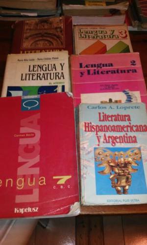 LIBROS DE LENGUA Y LITERATURA