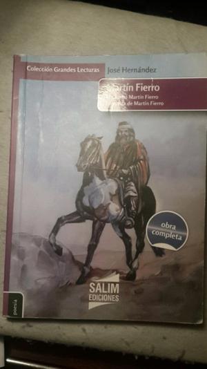 Libro Martín Fierro
