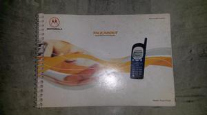 Manual Original Celular Motorola Talkabout Modelo T