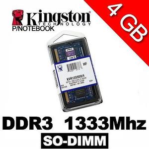 Memoria NOTEBOOK Kingston DDR3 4Gb Mhz SODIMM