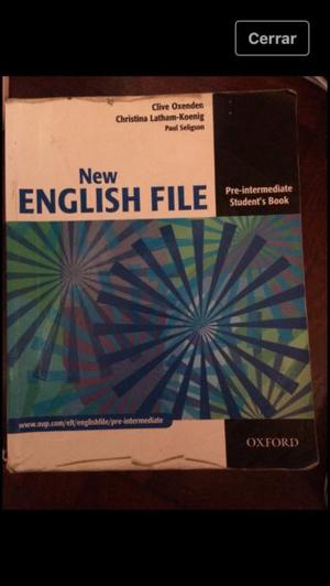 New English File Pre-intermediate Student's Book