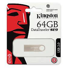 PENDRIVE USB KINGSTON 64GB DATATRAVELER SE9 2.0 - ROSARIO