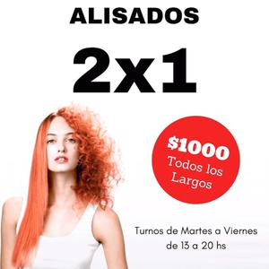 Promo Amigo !! Alisado 2 x 1