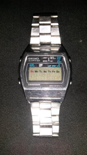 Reloj Seiko Quartz Lc Chronograph Modelo A Vintage
