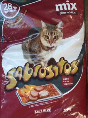 Sabrositos gatos por 10kg