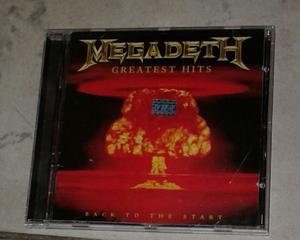 Vendo CD de Megadeth, Greatest Hits, Back To The Start,