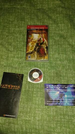 Vendo Wod Of War para Psp Como Nuevo