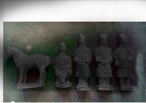 guerreros de terracota-china-delicados-informacion en papel