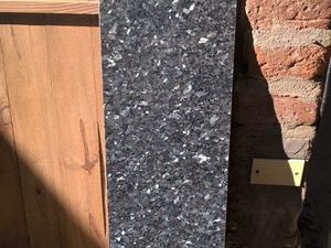 umbral nuevo de marmol azul labrador $500