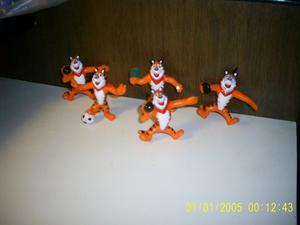 5 muñecos tigres zucaritas