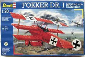 Avion Revell P/armar Fokker Dr  Kit 