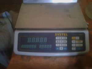 Balanza systel 30 kl con batería