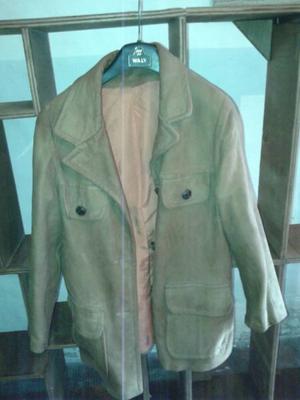 Campera de gamuza hombre talle M