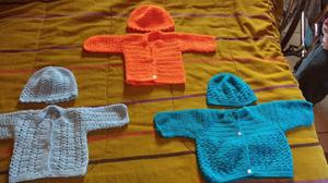Conjuntos Bebe Crochet