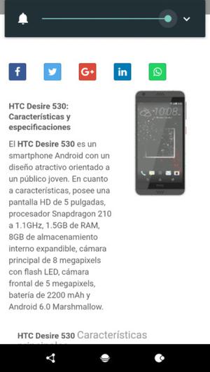 HTC desire 530