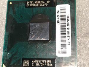 Microprocesador notebook intel p