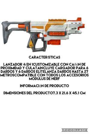 NERF Nueva!!RECON MKII 4 en 1Modulus