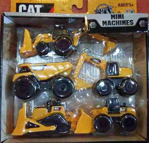 Pack De Mini Maquinas X 5 Unidades - Marca Cat