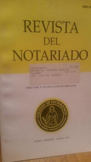 Revista del notariado 