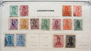 Sellos postales de Argentina 
