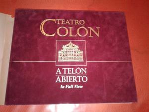 Teatro Colon A Telón Abierto Libro Y Cd Numerado