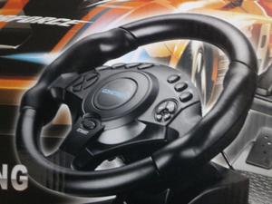 VOLANTE PS3/PC GAMETRON STEERING RACING WHEEL NUEVO MODELO