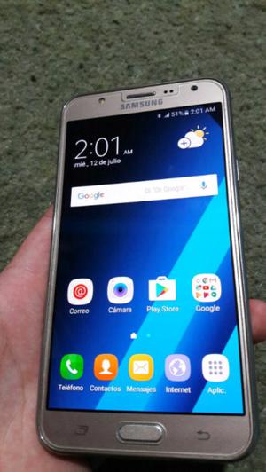 Vendo Samsung J7 Dorado Impecablee