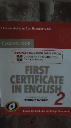 first certificate in english 2