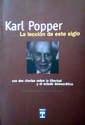 karl popper-la lección de este siglo