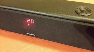 Barra de audio microlab para tv como nueva, practicamente
