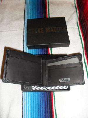 Billetera Steve Madden Original Cuero en caja Importada